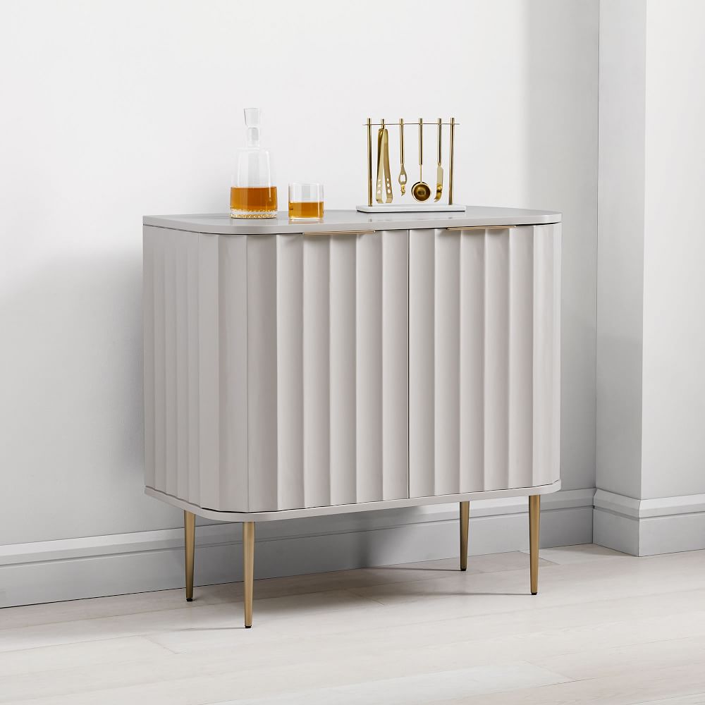 Vivien Bar Cabinet 91 cm West Elm UK